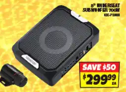 Autobarn 8" underseat subwoofer 700w offer
