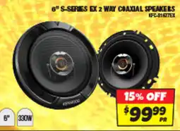Autobarn 6" s-series ex 2 way coaxial speakers offer