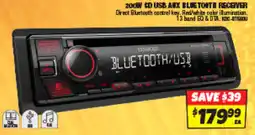 Autobarn 200w cd usb aux bluetooth receiver offer