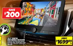 Autobarn 10.1" DIGITAL MULTIMEDIA RECEIVER offer