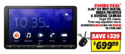 Autobarn 8.96" av unit dicital & reverse camera offer