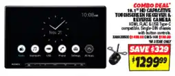 Autobarn 10.1" hd capacitive touchscreen receiver & reverse camera offer