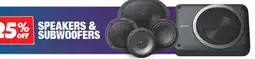 Autobarn speakers & subwoofers offer