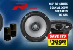 Autobarn 6.5" r2-series coaxial 300w speakers r2-s65 offer