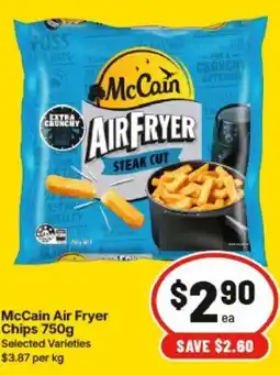 IGA McCain Air Fryer Chips offer
