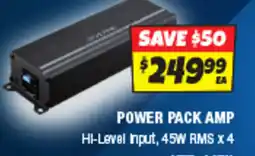 Autobarn Power pack amp offer