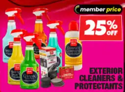 Autobarn Exterior cleaners & protectants offer