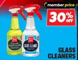 Autobarn Glass cleaners offer