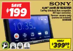 Autobarn 6.95" 220w av receiver offer