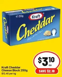IGA Kraft Cheddar Cheese Block offer