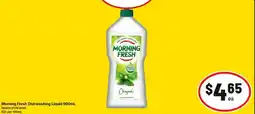 IGA Morning Fresh Dishwashing Liquid offer