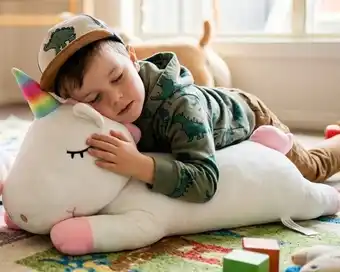 Wonder Co. Plush Laying Unicorn 70cm