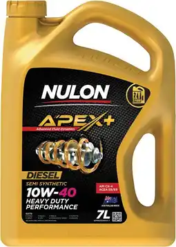 Autopro Nulon APEX+ Diesel Semi Synthetic 10W-40 Heavy Duty Performance offer