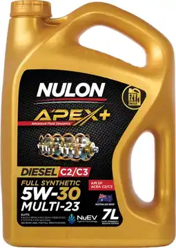 Autobarn Nulon Apex+ Full Synthetic 5W-30 Multi-23 offer