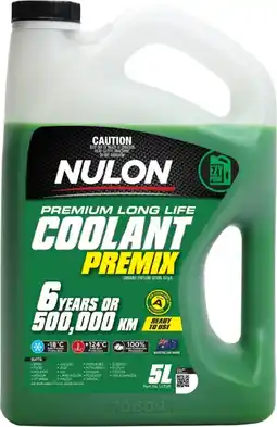 Autobarn Nulon Green Premium Long Life Coolant Premix offer