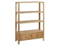LivingStyles Beldon Solid Fir Timber Display Shelf offer