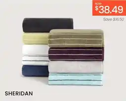 Myer Sheridan Aven Towel Collection in Indigo offer