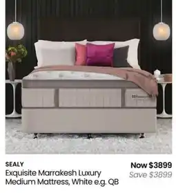 Myer Exquisite Marrakesh Luxury Medium Mattress offer