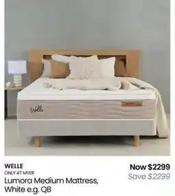 Myer Lumora Medium Mattress offer