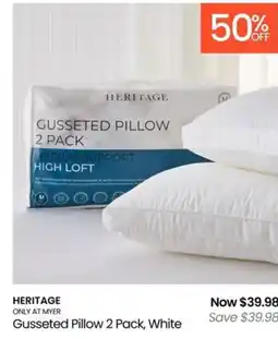 Myer Gusseted Pillow offer