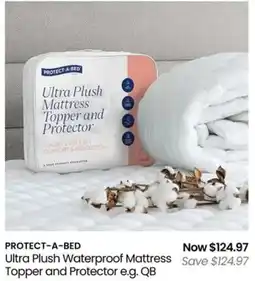 Myer Ultra Plush Waterproof Mattress Topper and Protector offer