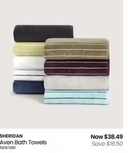 Myer Aven Bath Towels offer