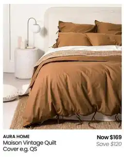 Myer Maison Vintage Quilt Cover offer