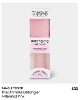 Myer Tangle teezer the ultimate detangler millennial pink offer
