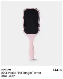 Myer Denman d90l pastel pink tangle tamer ultra brush offer
