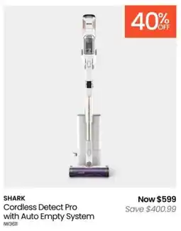 Myer Cordless Detect Pro with Auto Empty System offer