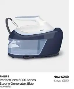 Myer PerfectCare 6000 Series Steam Generator, Blue offer