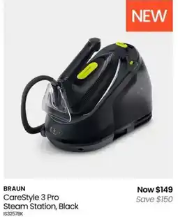 Myer CareStyle 3 Pro Steam Station, Black offer