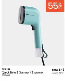 Myer QuickStyle 3 Garment Steamer offer