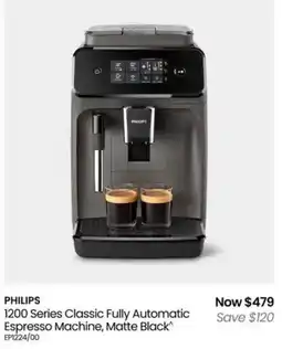 Myer Classic Full Auto Espresso 1200S offer