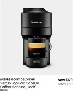 Myer Vertuo Pop Solo in Black offer