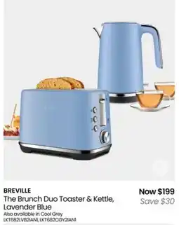 Myer The Brunch Duo Toaster And Kettle Lavender Blue offer