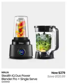 Myer Stealth iq duo power blender pro single serve offer