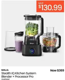 Myer Ninja stealth iq kitchen system blender processor pro offer