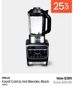 Myer Foodi Cold & Hot Blender, Black offer