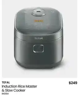 Myer Tefal induction rice master & slow cooker offer