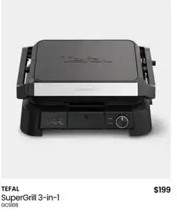 Myer Tefal supergrill 3-in-1 offer