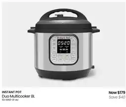 Myer Instant pot Duo Multicooker offer