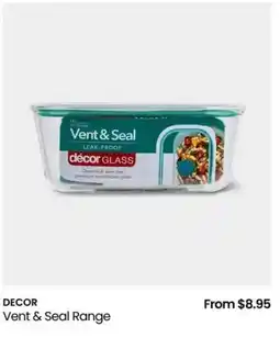 Myer DECOR Vent & Seal Range offer