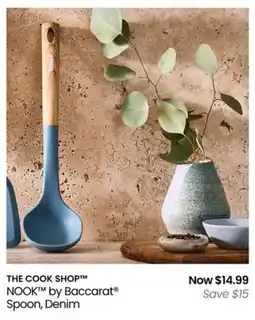 Myer The cook shop nook by baccarat spoon denim offer