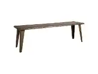 LivingStyles Fabia Oak Timber & Metal Dining Bench, 150cm offer