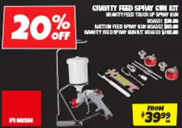 Autobarn Gravity feed spray gun kit offer