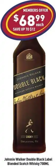 Johnnie Walker Double Black Label Blended Scotch Whisky