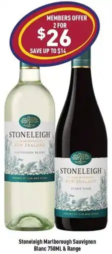 Liquor Legends Stoneleigh Marlborough Sauvignon Blanc & Range offer