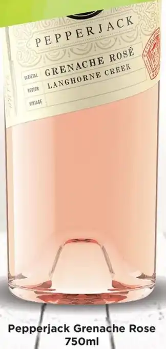 Pepperjack Grenache Rose