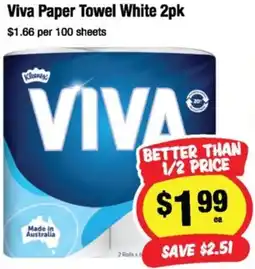 CORNETTS Viva Paper Towel White offer